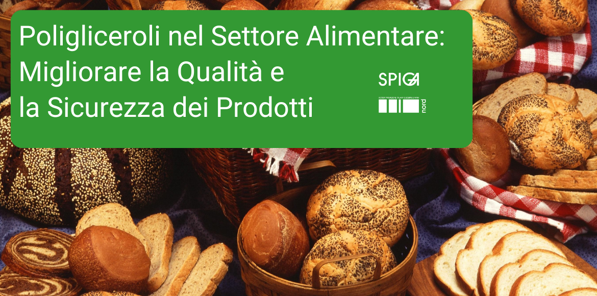 poligliceroli nel settore alimentare