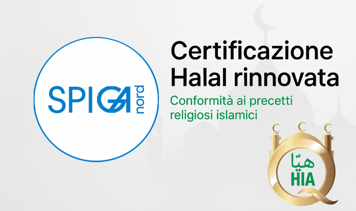 Certificazione Halal mercati internazionali rinnovo Spiga Nord spa